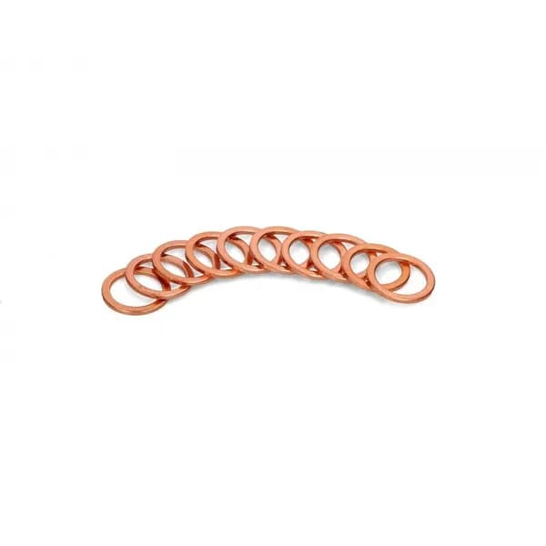Прокладка медная для кофемашины 14x10x1mm 10шт CFM027UN