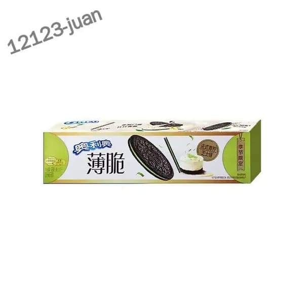 Новый продукт Oreo - хрустящее печенье для сэндвичей, коробка 95 г, ультратонкое печенье, послеобеденный чай, повседневные закуски Луна