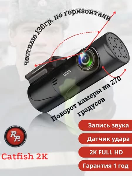 Видеорегистратор автомобильный RedPower CatFish One