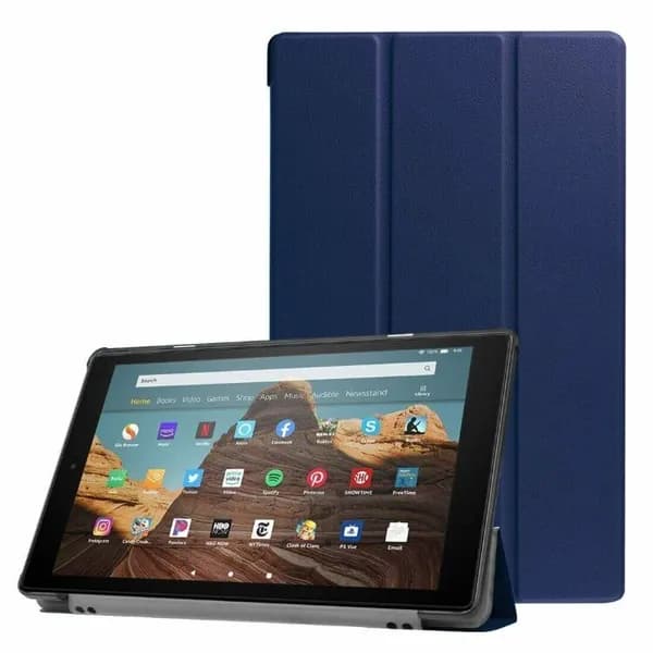 Планшетный чехол для Amazon Fire HD 10 (2017-2019), 10,1 дюйм (синий)
