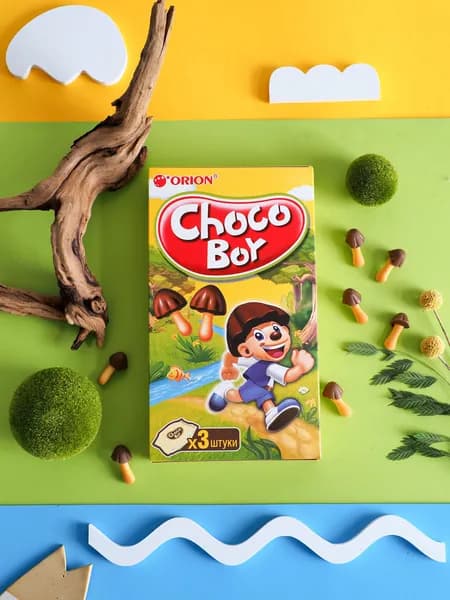 Печенье Orion Choco Boy, 135 г