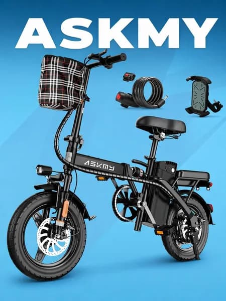 ASKMY Электровелосипед 2025, 500 Вт
