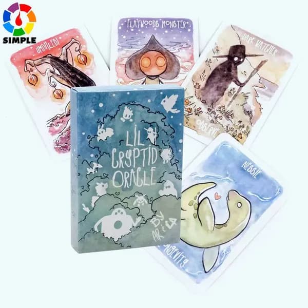 Колода карт Таро Криптид LiL LiL Cryptid Oracle Deck Tarot Card