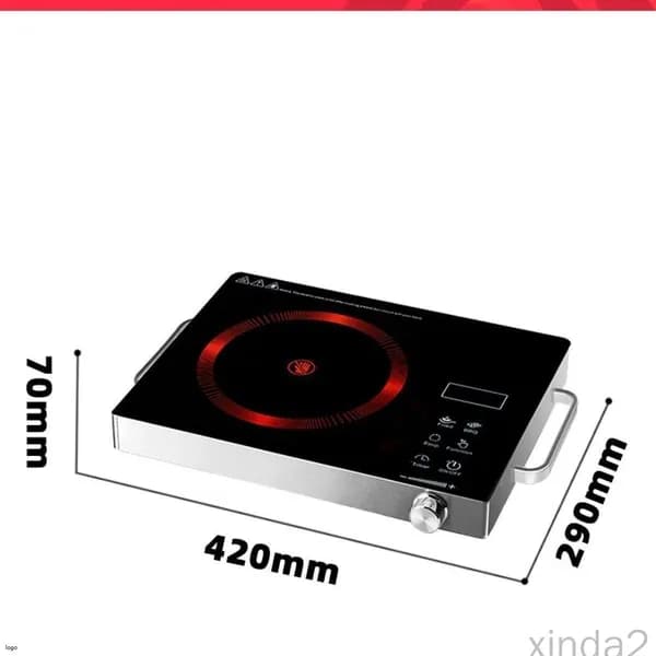 Инфракрасная настольная плита CR8361  T77G, черный