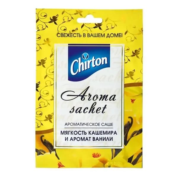 Ароматическое саше Chirton "Мягкость кашемира и Ваниль", для одежды, 15 г