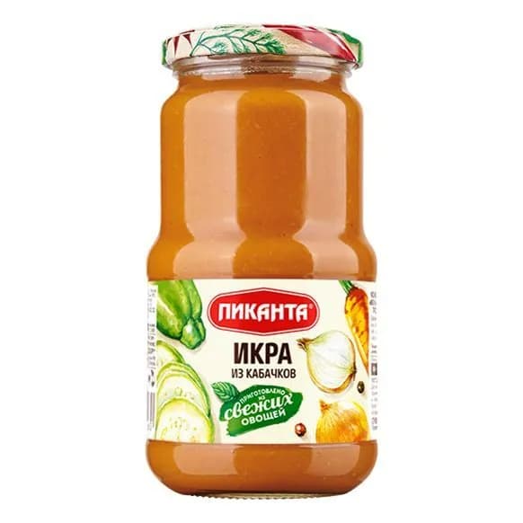 Икра Пиканта из кабачков 450 г