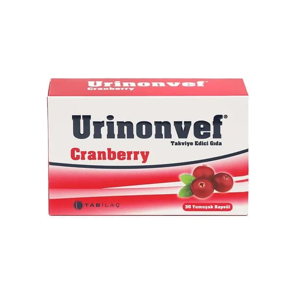 Urinonvef Уринонвеф Клюква 30 капсул