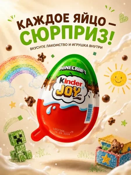 Яйцо с игрушкой для девочек и мальчиков