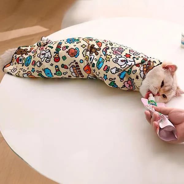 Кошачья успокаивающая повязка для груминга, размер XL, 55 55 см