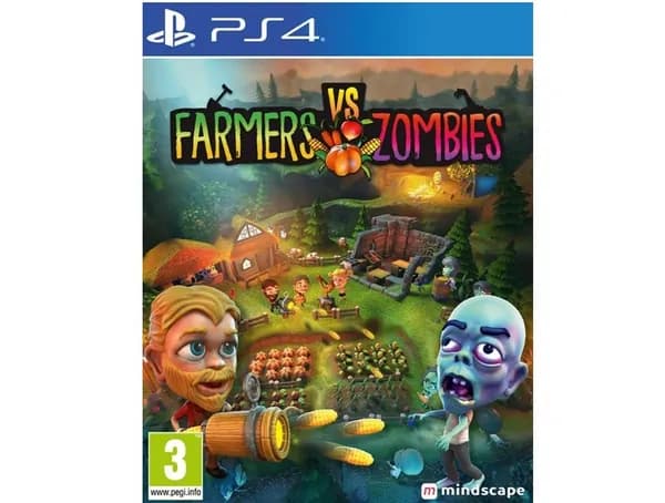 Игра Farmers vs Zombies PS4, PS5 (PlayStation 4, PlayStation 5, Русские субтитры)