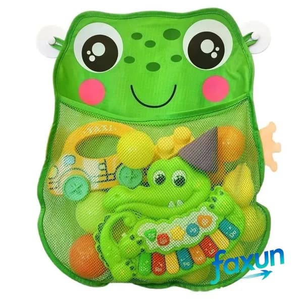 Хранение игрушек в ванной