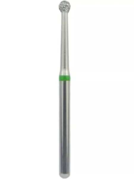 Бор стоматологический алмазный NTI 801L-016C-FG, форма шаровидный длинный, крупное зерно, 1 шт.