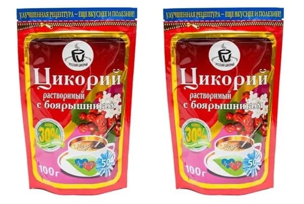 Русский цикорий Боярышник порошок ZIP, 100 г, 2 шт