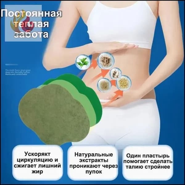 Пластырь для похудения 17.5см Х 20 см