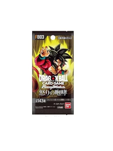 Коллекционные карты BANDAI Dragon Ball Super Card Fusion World FB03 - FB05, 1 упаковка