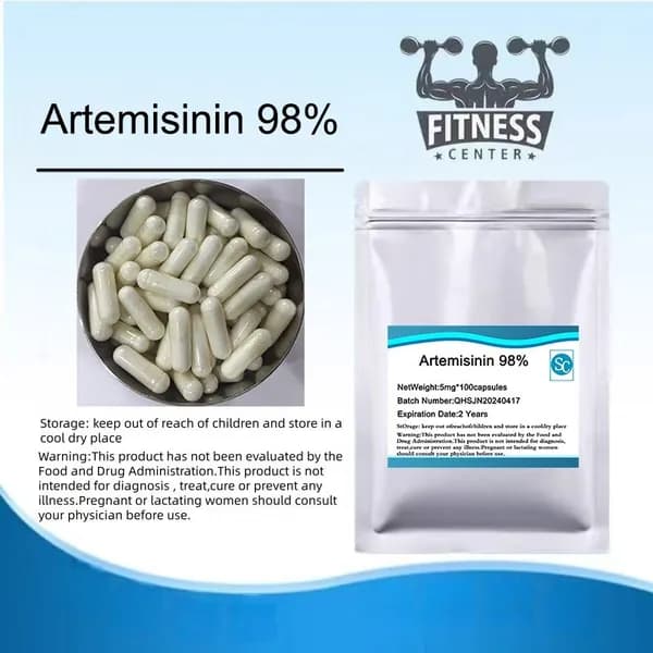 Экстракт артемизинина 98% капсулы -500 мг *100 гранула - артемизинин ( Artemisinin )