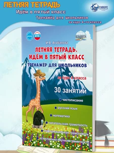 Летняя тетрадь. Идём в 5-й класс. Тренажёр для школьников
