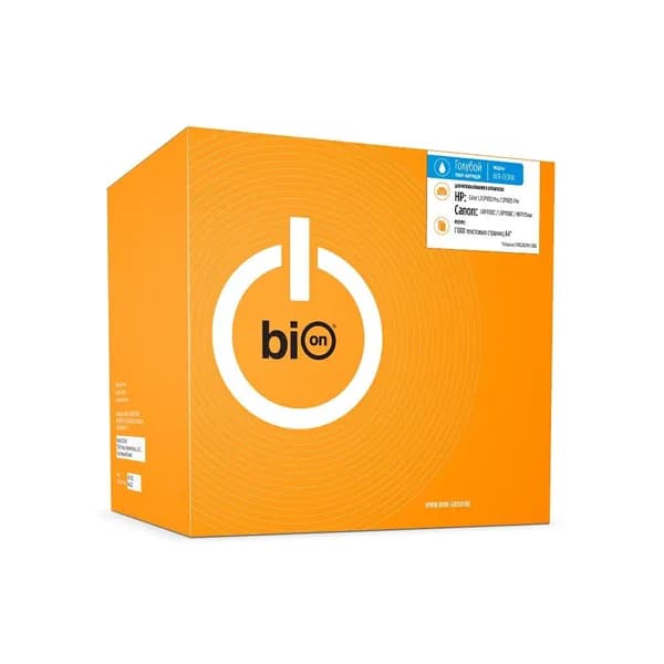 Картридж Bion BCR-CE311A для HP LaserJet CP1012 Pro/CP1025 Pro; Canon LBP7010C/LBP7018C/MFP175nw Голубой, 1000 страниц