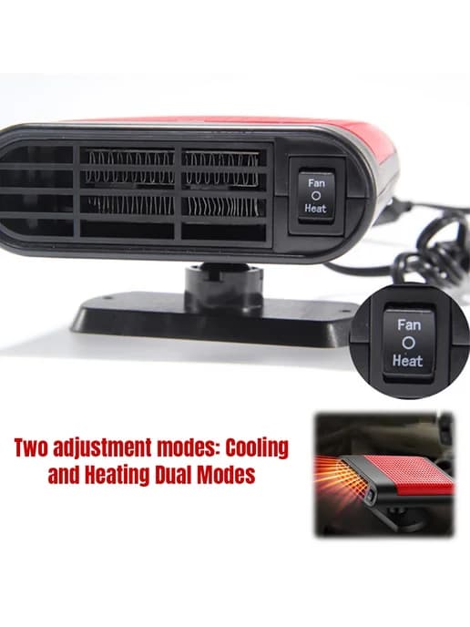 Обогреватель 12V 800W для авто, вентилятор-обогреватель, деф