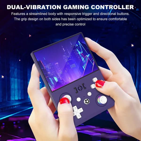 Портативная игровая консоль R36MAX2 с 4,5-дюймовым IPS-экраном и Linux-системой