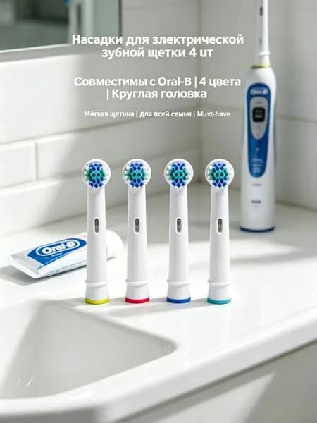 сменные черные насадки для электрической зубной щетки Oral b Vitality Triumph D12 D16 D100 D34 DB4510 Pro1Max P1000 pro P3000