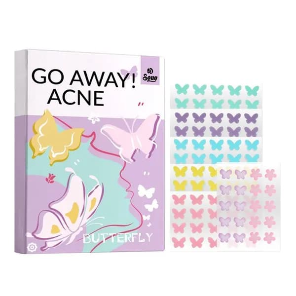 Soug PE Butterfly Series цветной пластырь от прыщей