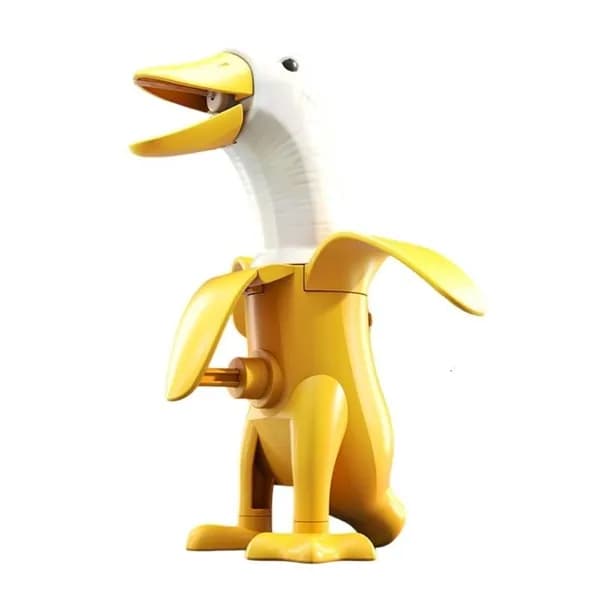 (1 шт) Новый водяной пистолет banana duck mini beach outdoor water gun-желтый