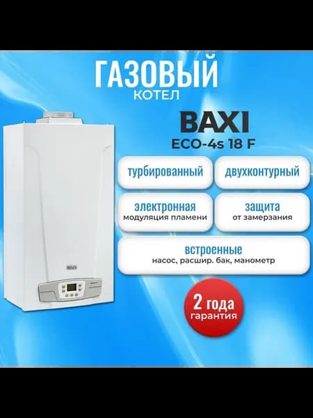 Котел газовый настенный ECO-4S 18 F