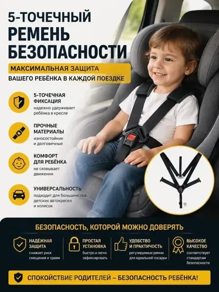 Крепление ISOFIX для автокресла, люльки, бустера
