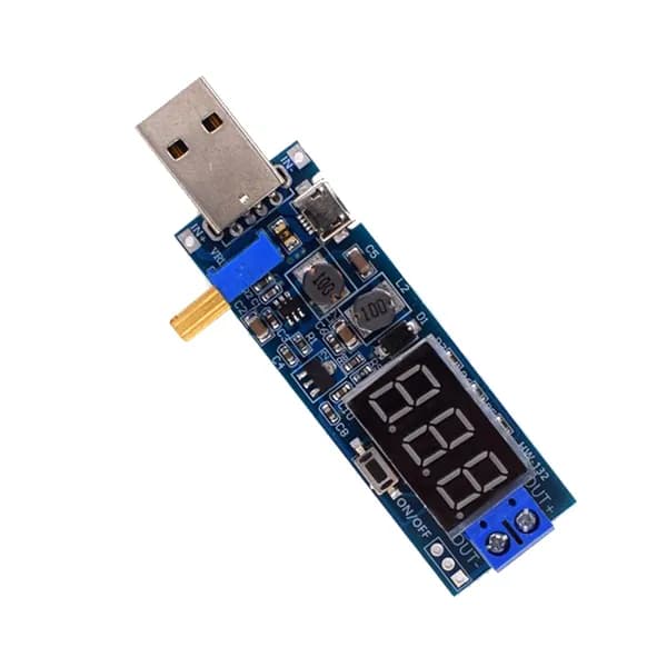 DC-DC 5V to 3.5V / 12V USB Step UP Down Модуль питания Регулируемый повышающий понижающий преобразователь Выход DC 1.2V-24V