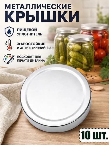 Крышка для банки, 10 шт