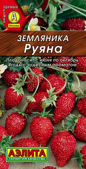 Семена Земляника Руяна альпийская (0,04г) - Аэлита