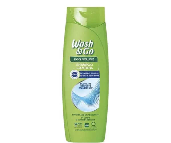 Wash&Go Шампунь для волос, 180 мл