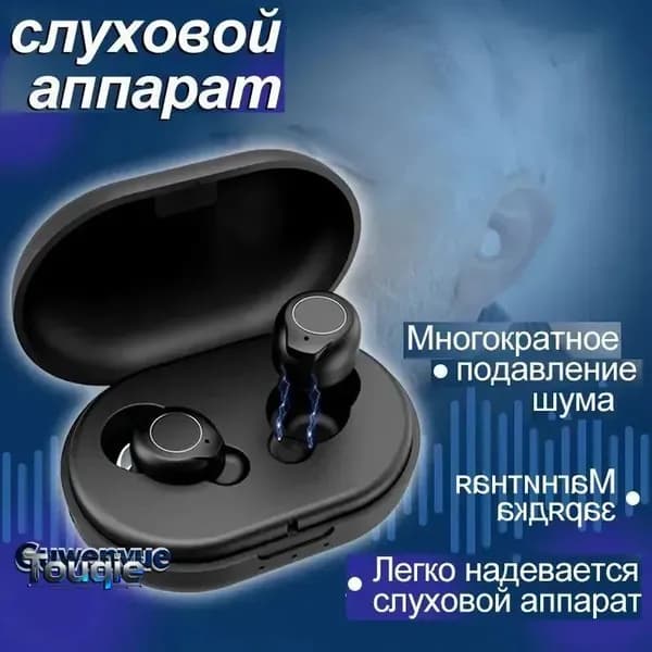 xiaomi цифровой слуховой аппарат,Преобразование аналогового сигнала,интеллектуальное шумоподавление,лучший подарок для людей с нарушениями слуха,сделано в Китае