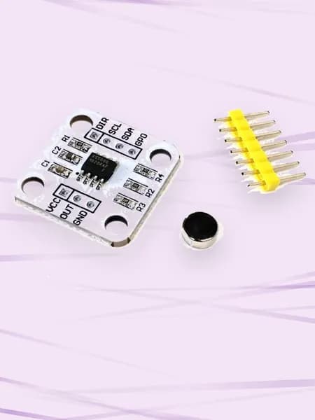 Датчик угла AS5600 12 бит, Белый