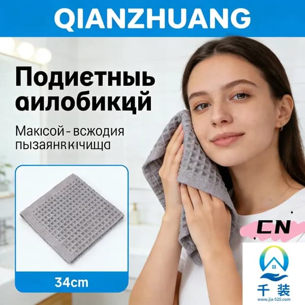 Крестильное полотенце 34x34 см