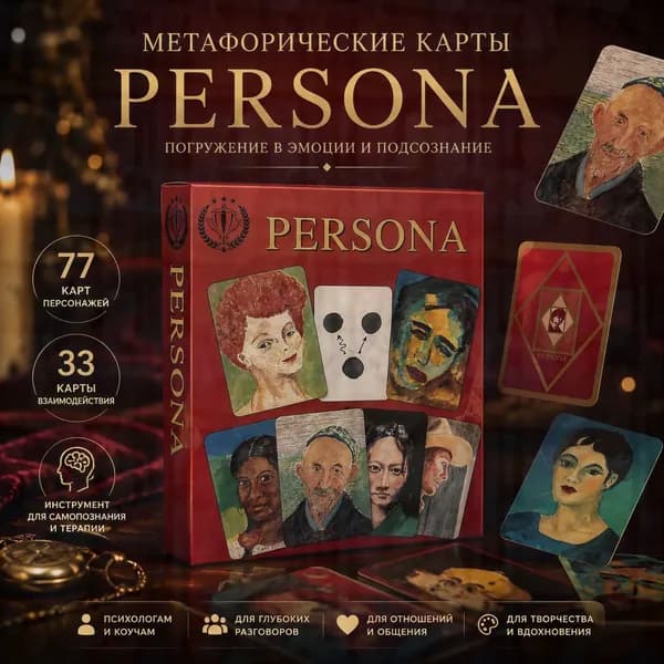 IGH-Метафорические карты "Persona" / Психологическая, трансформационная игра/OH Cards 1pcs