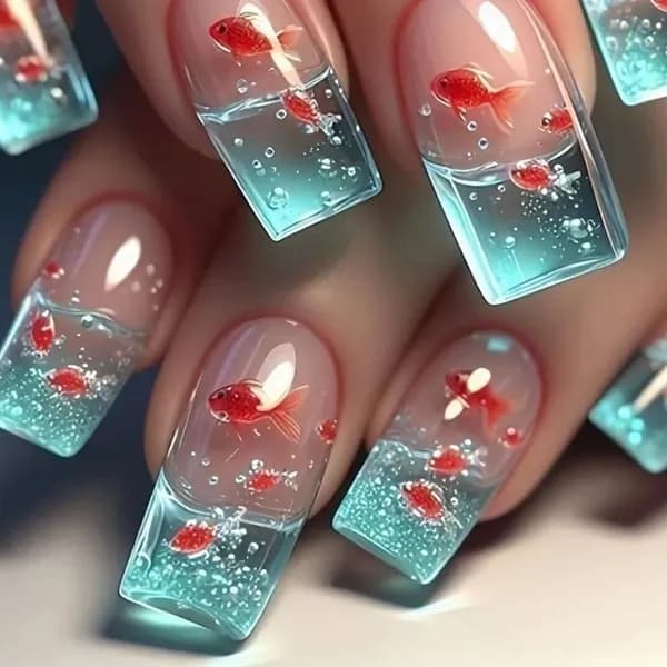 24 шт./набор Искусственные ногти