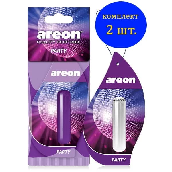 Ароматизатор автомобильный AREON LIQUID 5ml (Party/Вечеринка)