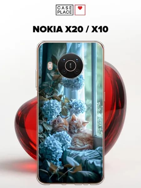 Чехол на X20 X10 с котиками