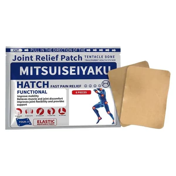 Пластырь Mitsuiseiyaku для суставов и снятия боли 6 шт