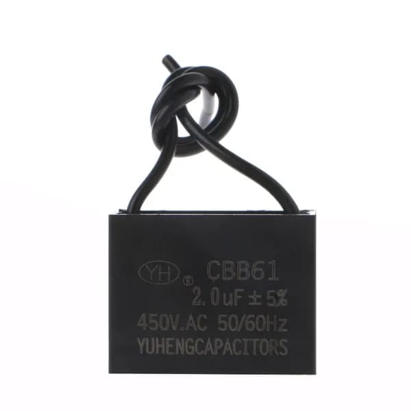 Конденсатор электрического вентилятора CBB61-2 мкФ