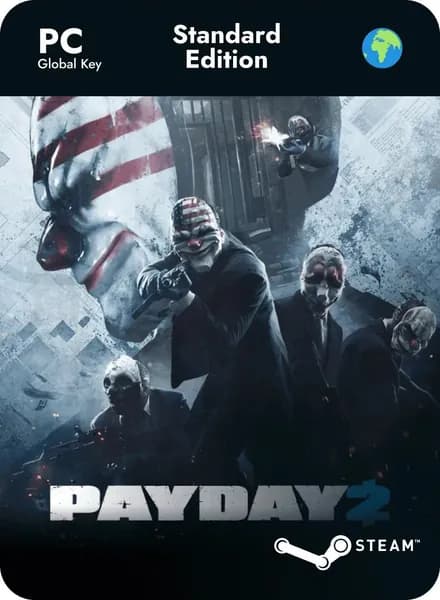 Игра PAYDAY 2, код активации для PC(ПК), Русский язык, Steam