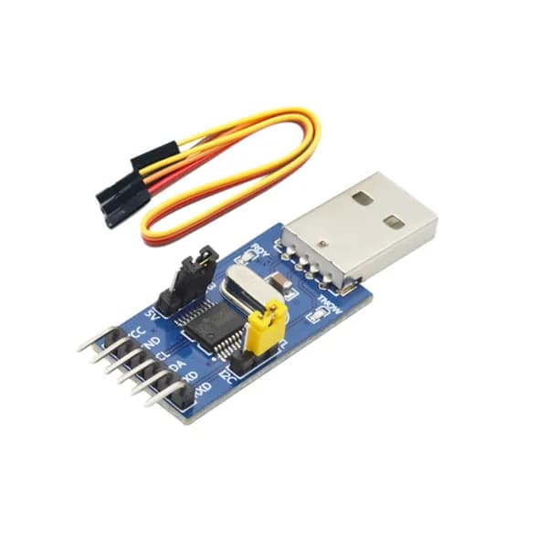 Модуль CH341T два-в-одном USB к I2C IIC UART USB к TTL одночиповый загрузчик пос