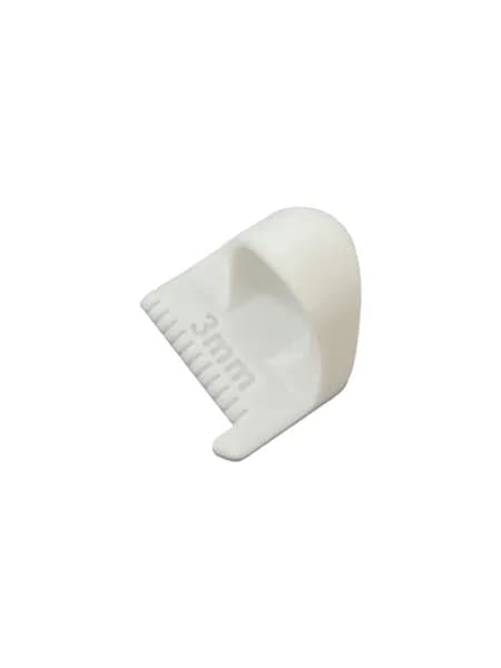 Линейка для стёжки пальцами, Белый - 3mm