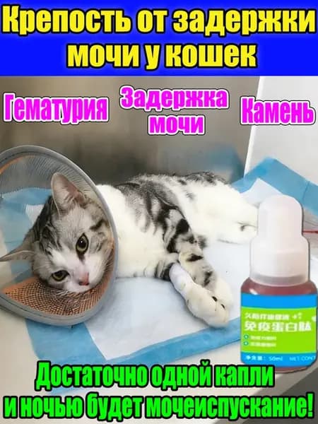Кот Эрвин для кошек и собак лечение мочекаменной