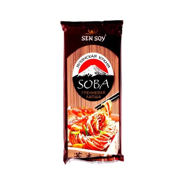 Лапша Sen Soy гречневая Соба, 500 г