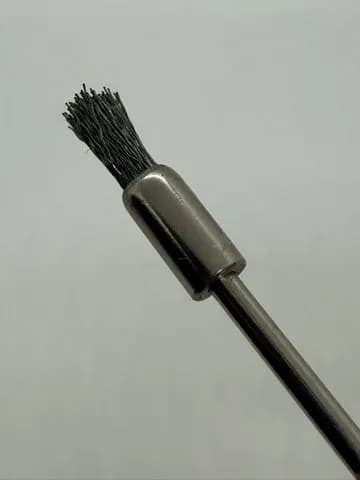 Щетка-кисть крацовка круговая D 5-2,53мм (сталь)