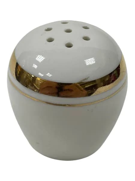 Винтажная солонка, фарфоровая