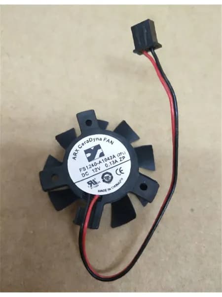 Подходит для аксессуаров для вентилятора видеокарты nFS1240-A1042A/A2042A 12V 0.13A с отверстием 26 26 20 диаметром 37 мм